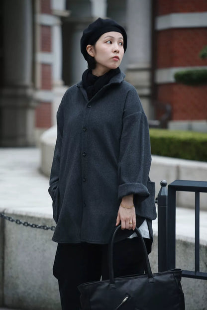 Cashmere Baby Cash Shirt Jacket