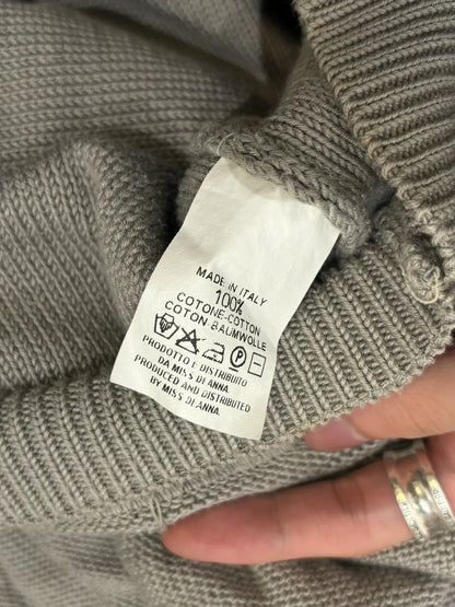 maison margiela knitted sweater with unique cut