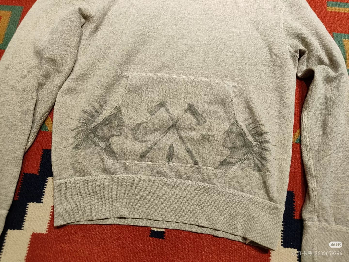 Ralph Lauren Hand-Painted Hoodie