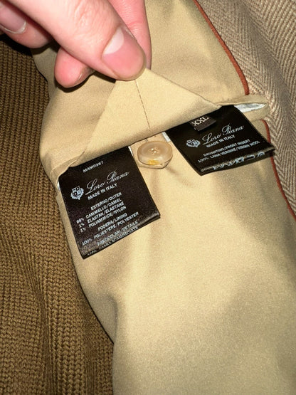 Loro Piana Baby Camel Blazer W/ Detachable Sweater