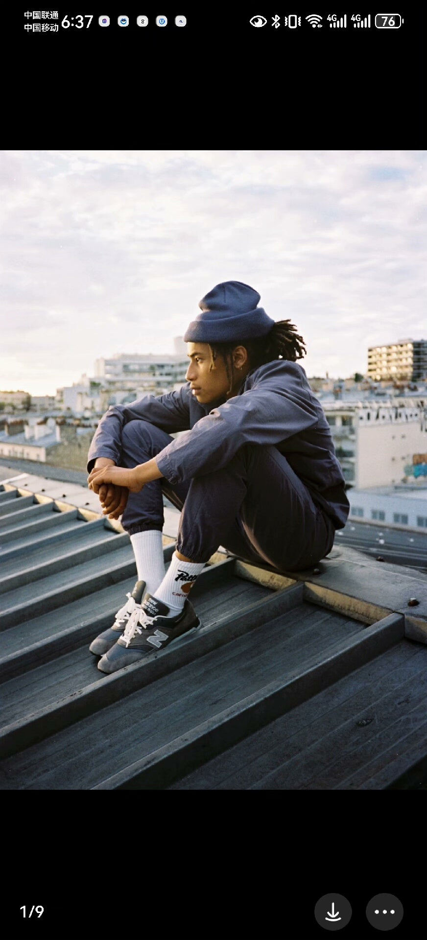 patta x carhartt nimbus pullover jacket