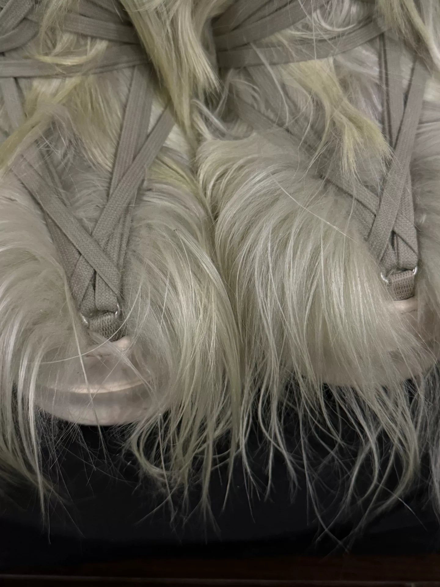 Rick Owens X Moncler Fur Boots