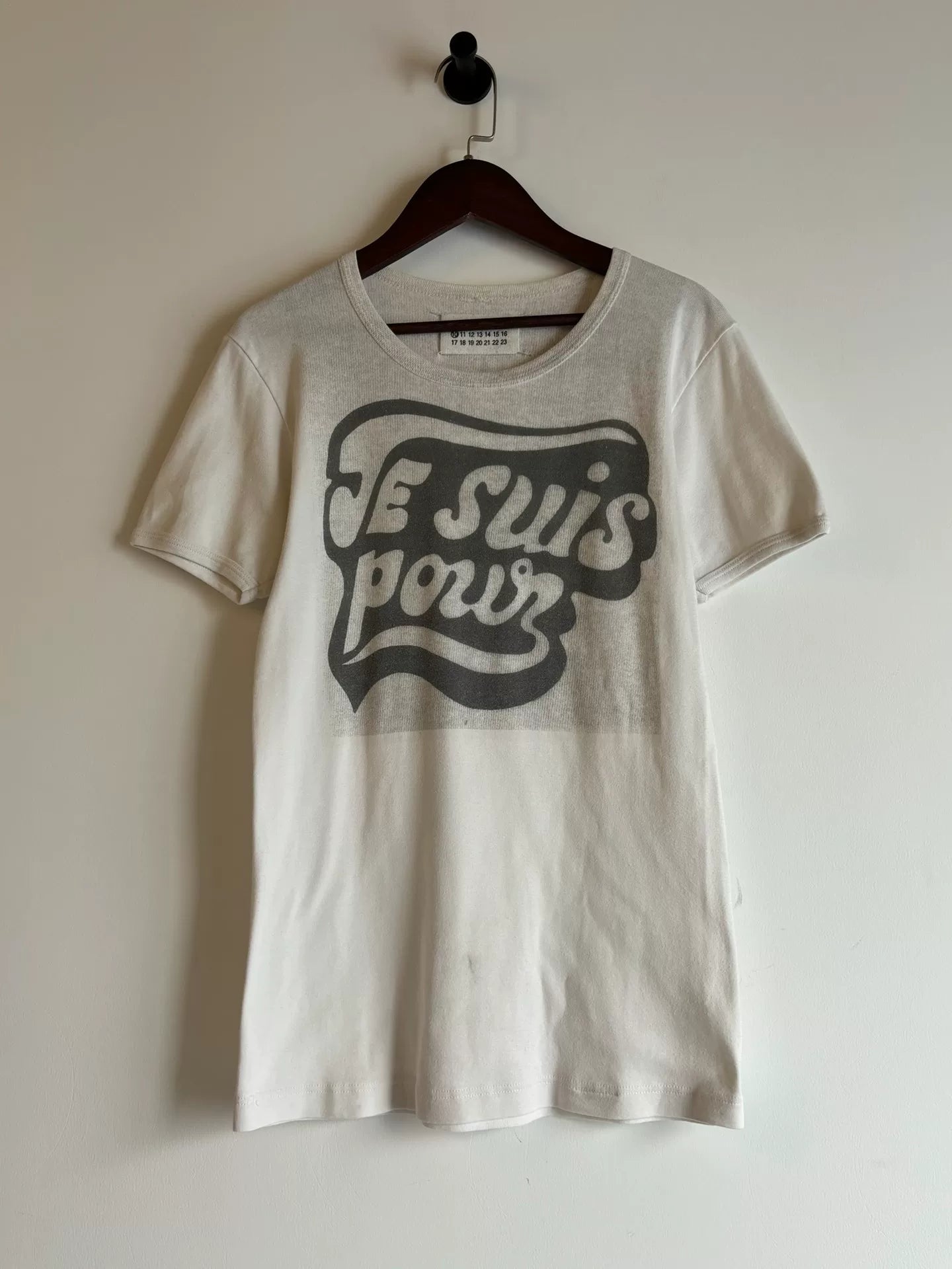 maison martin margiela artisanal collection t-shirt