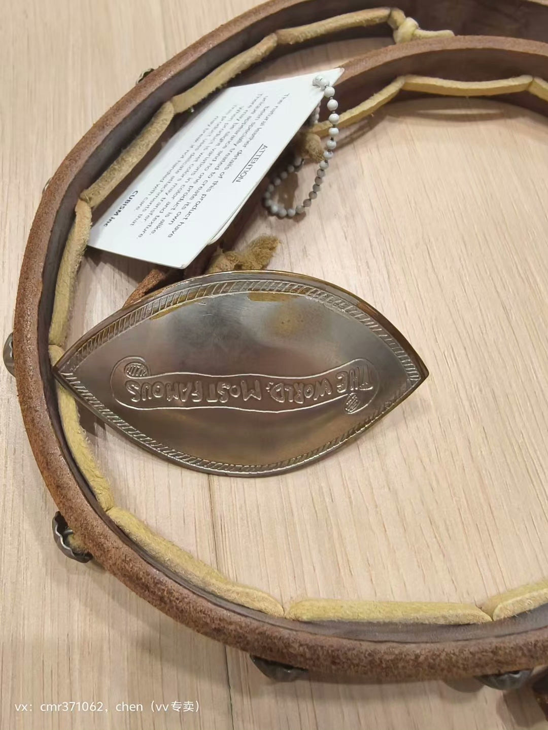 VISVIM 15SS Concho Belt 20MM
