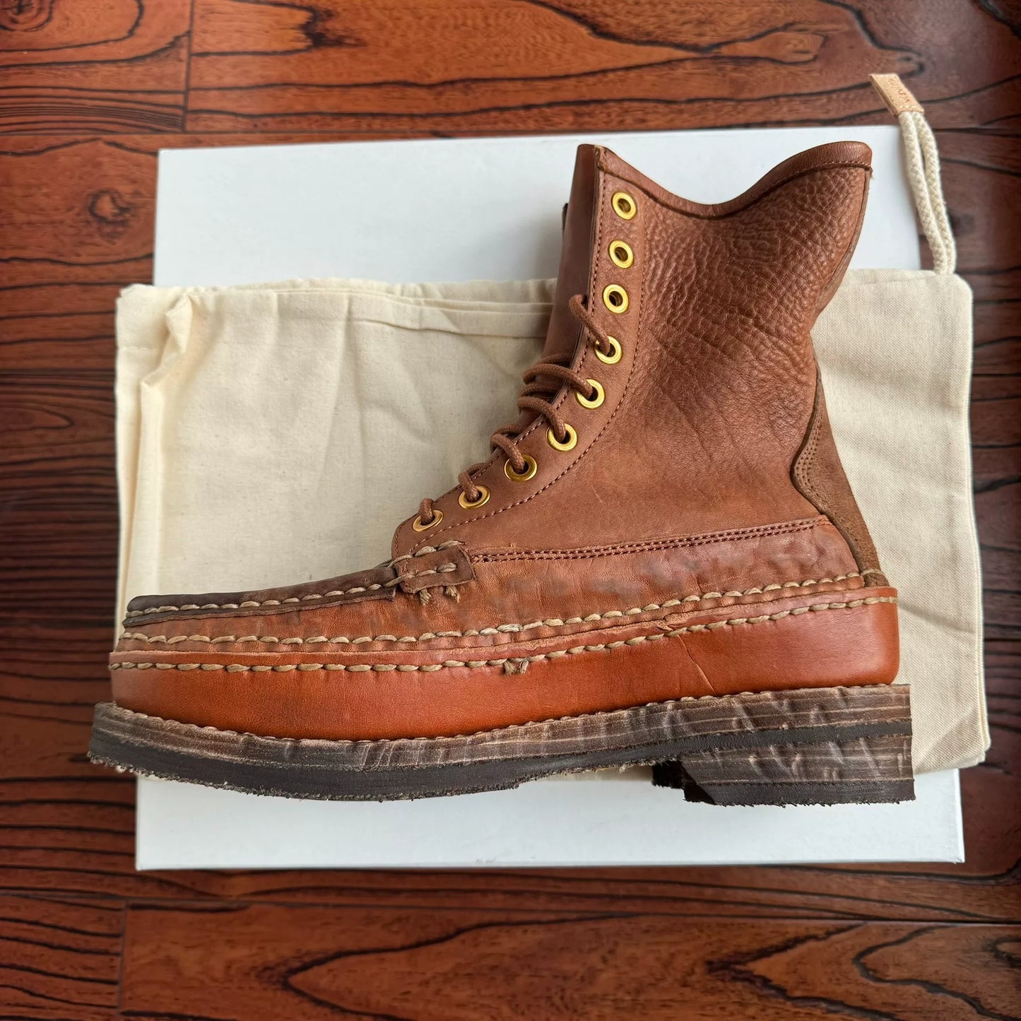 Visvim GRIZZLY CAMPER HI-FOLK Boots