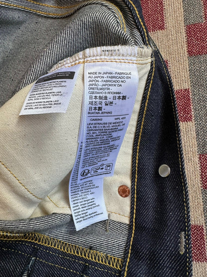 levi's lvc 1933 501xx selvage denim jeans