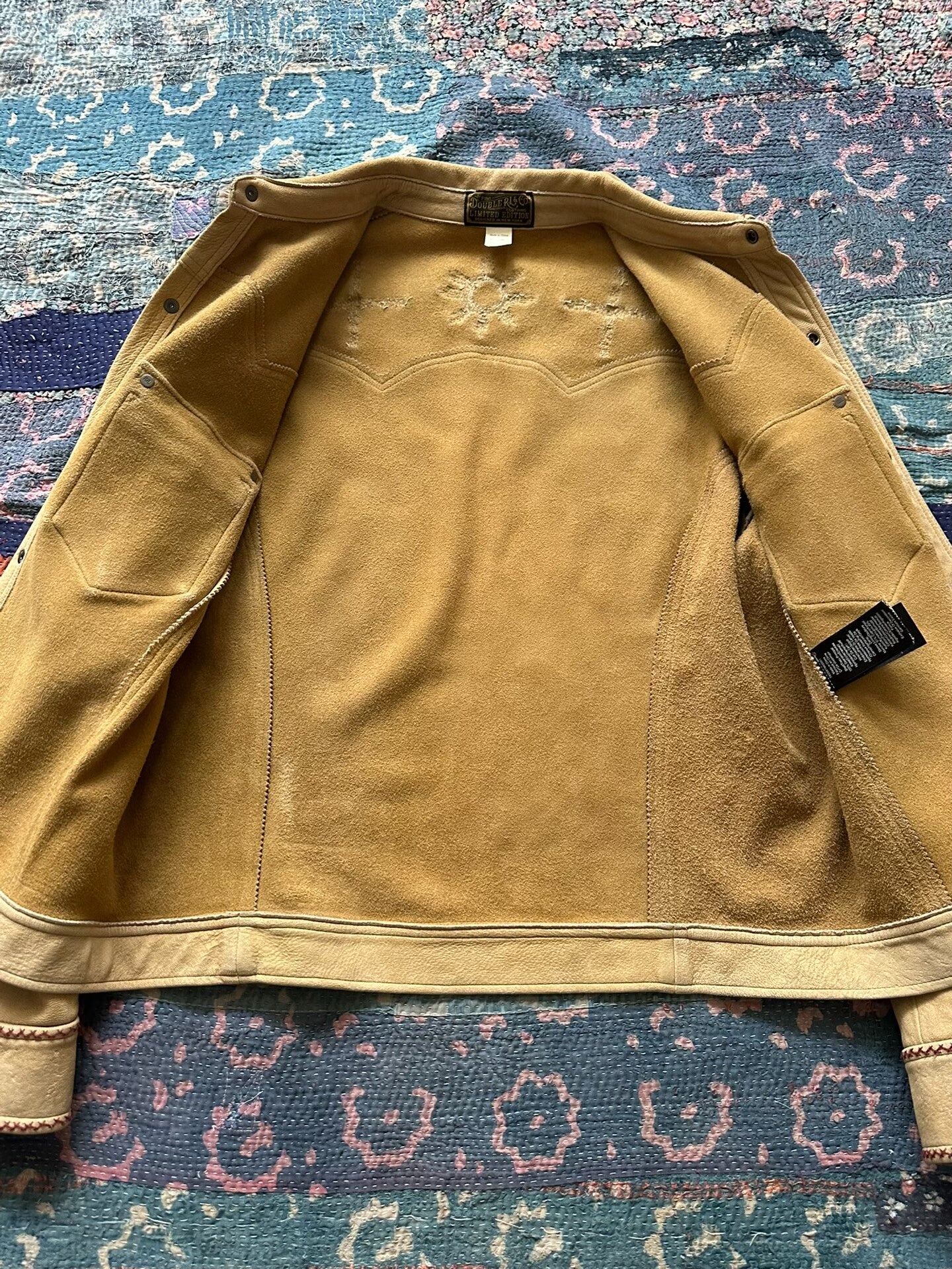 rrl limited edition suede leather jacket