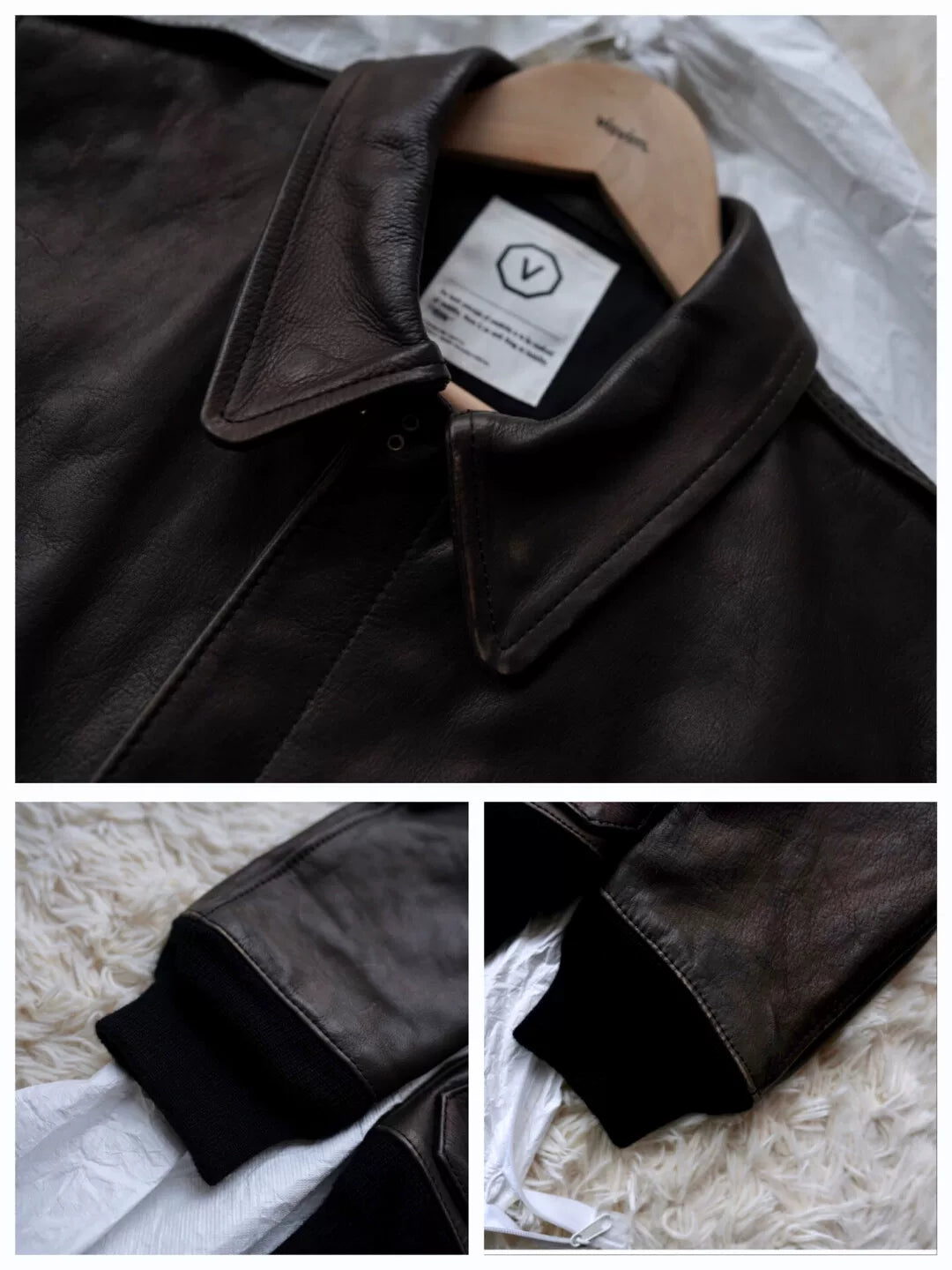 visvim Elmendorf Leather Jacket