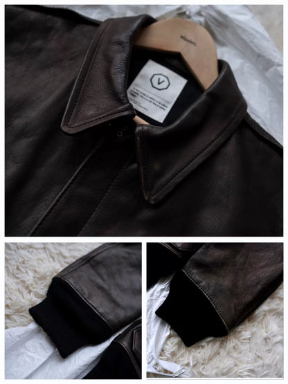 visvim Elmendorf Leather Jacket