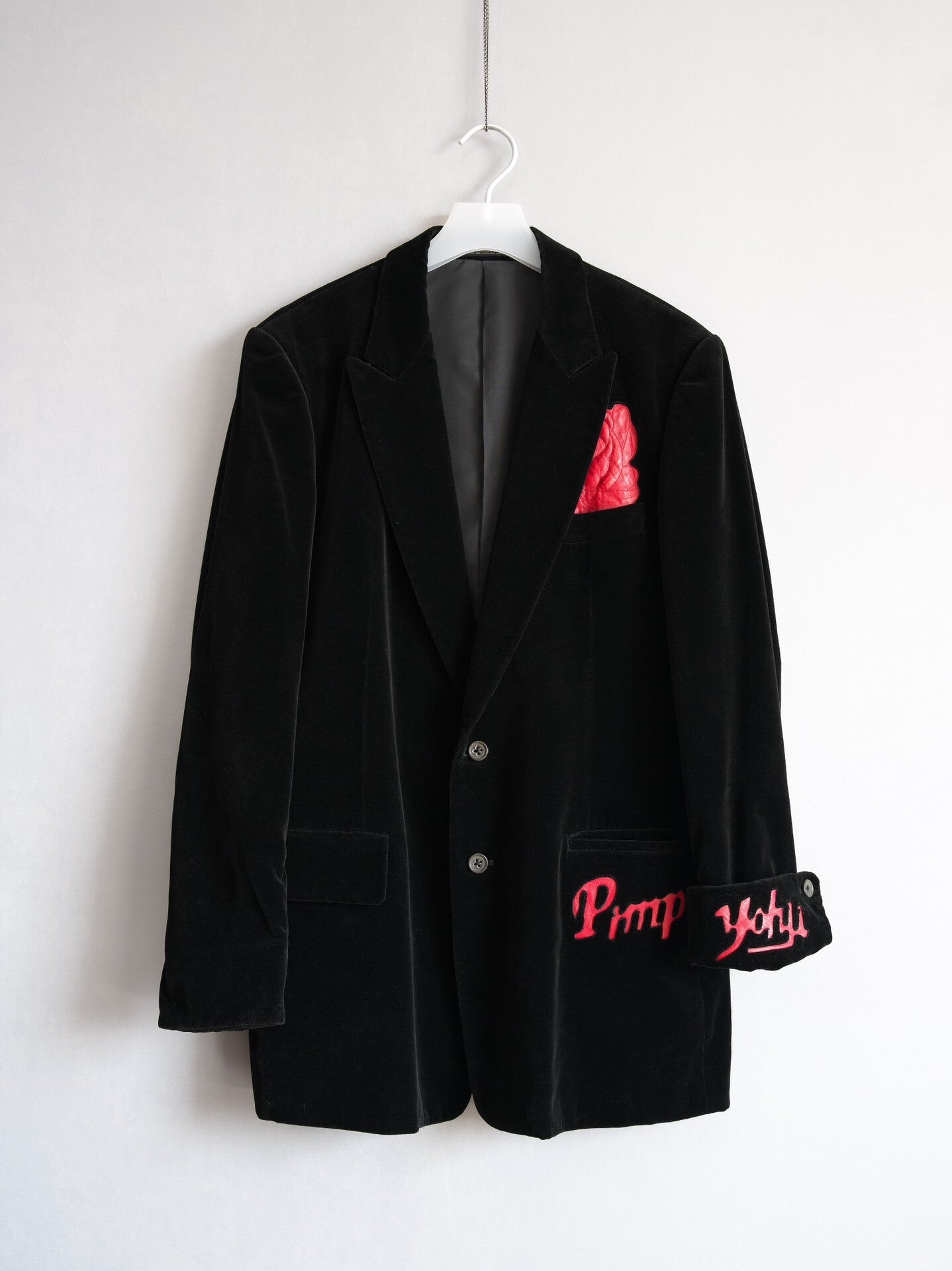 Yohji Yamamoto Velvet Rose Jacket