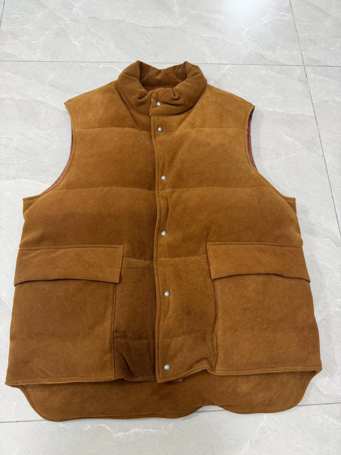 VISVIM WALKER DOWN VEST (JP DEERSKIN)