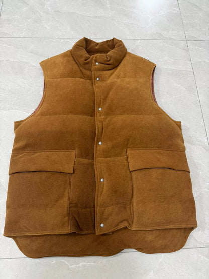 VISVIM WALKER DOWN VEST (JP DEERSKIN)