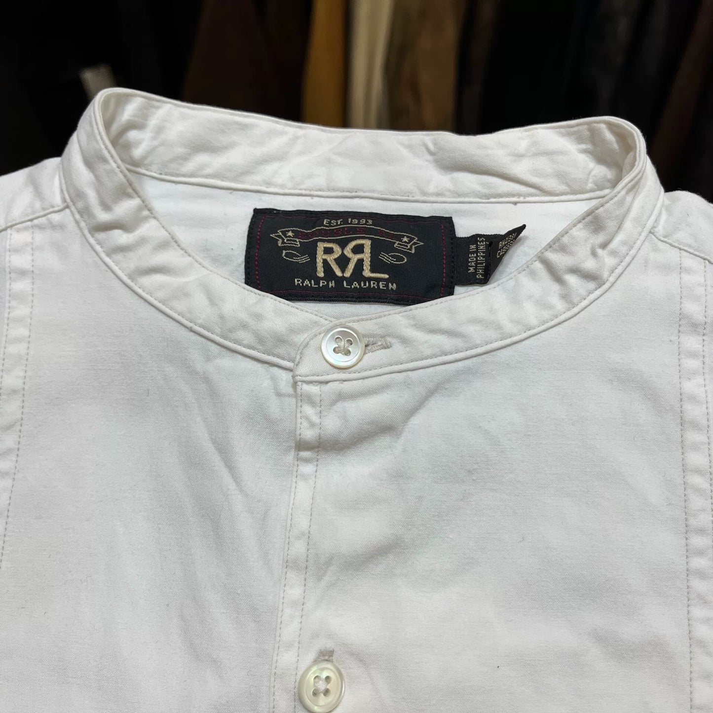RRL Ralph Lauren White Shirt