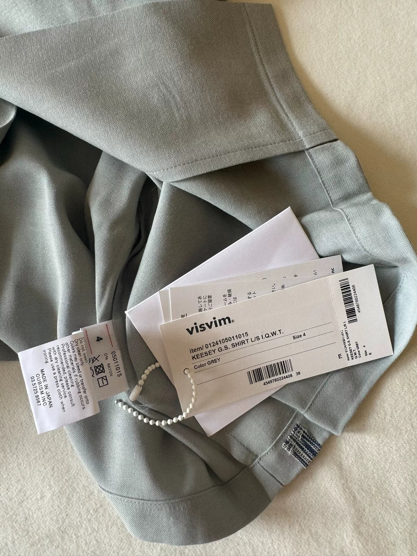 VISVIM 24SS Keesey G.S. L/S Shirt