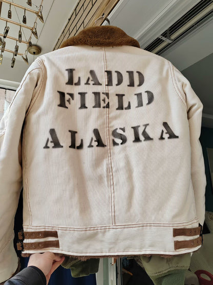 Freewheelers S-3 White Bear Jacket