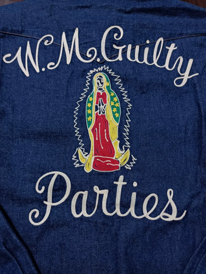 Wacko Maria Embroidered Virgin Denim Jacket