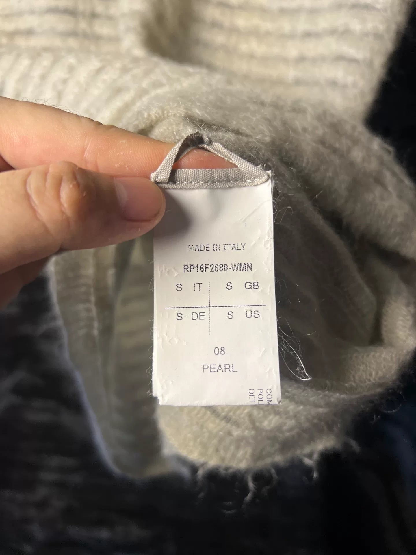 Rick Owens Striped Cashmere Vest