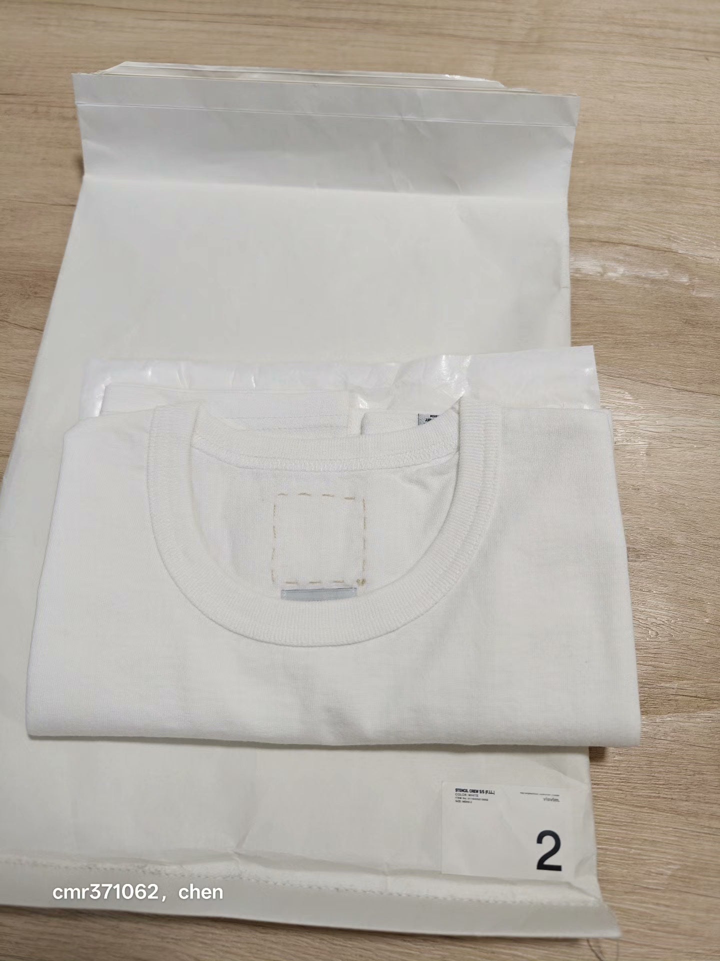 visvim 16AW Spot Stencil Crew S/S