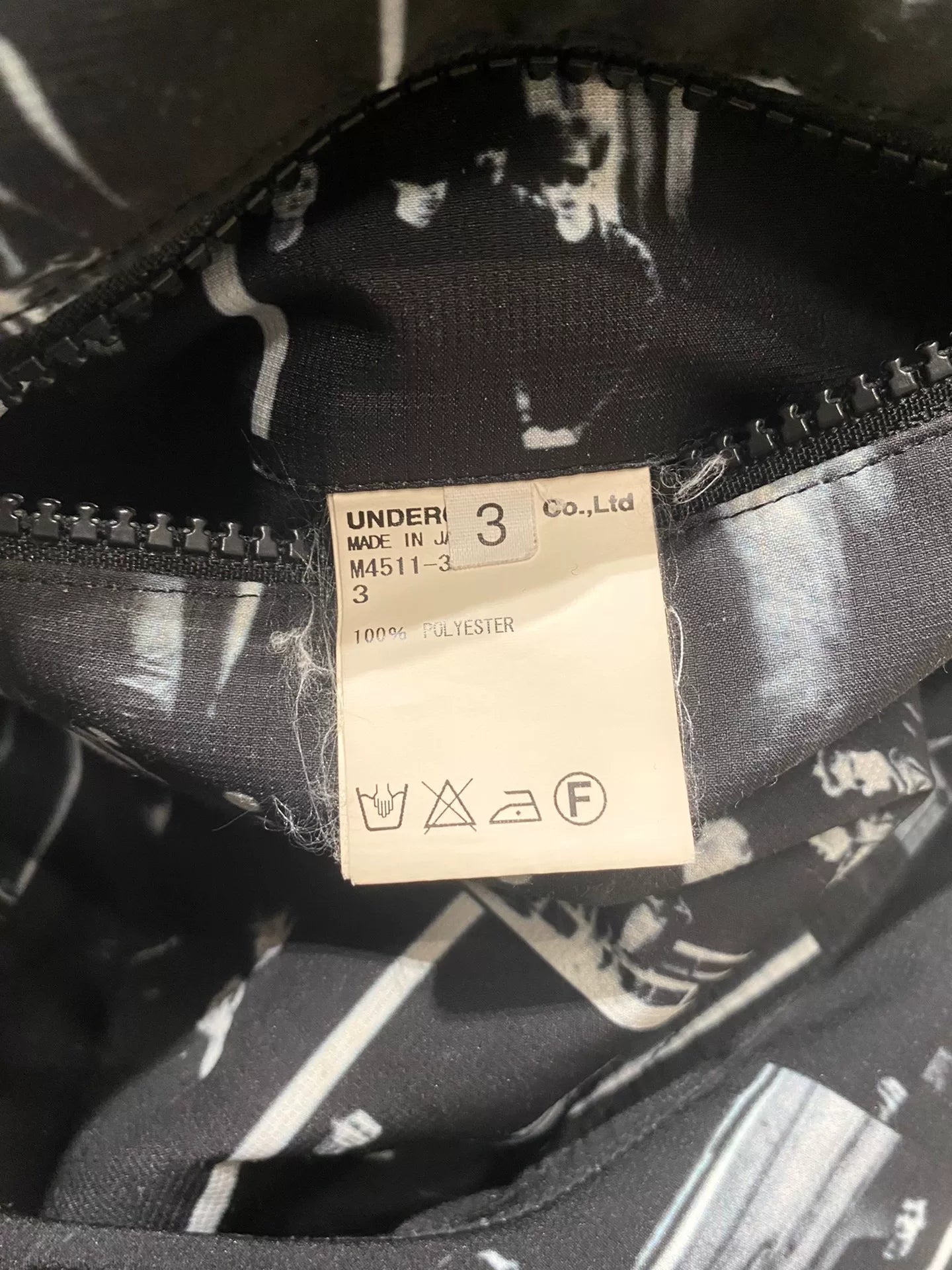 UNDERCOVER 14ss Jesus Mary Chain Shorts