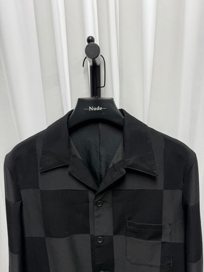 Yohji Yamamoto Plaid Wool Jacket
