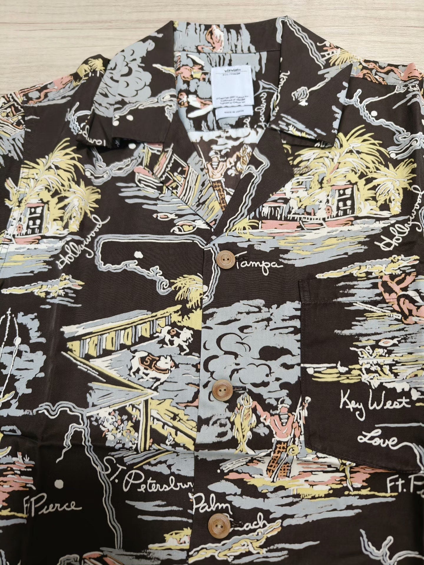 visvim 15ss Duke Shirt Sunshine S/S