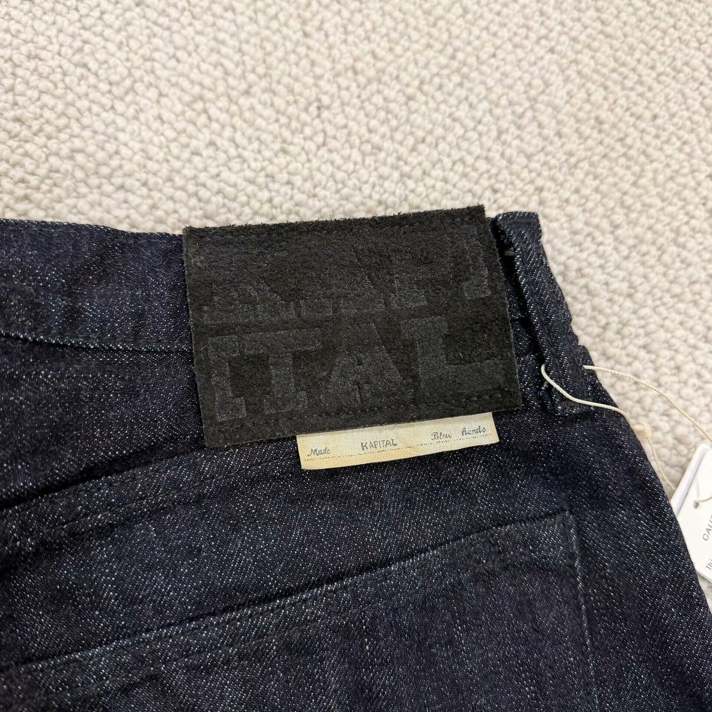 Vintage KAPITAL Wash Zip Denim Pants