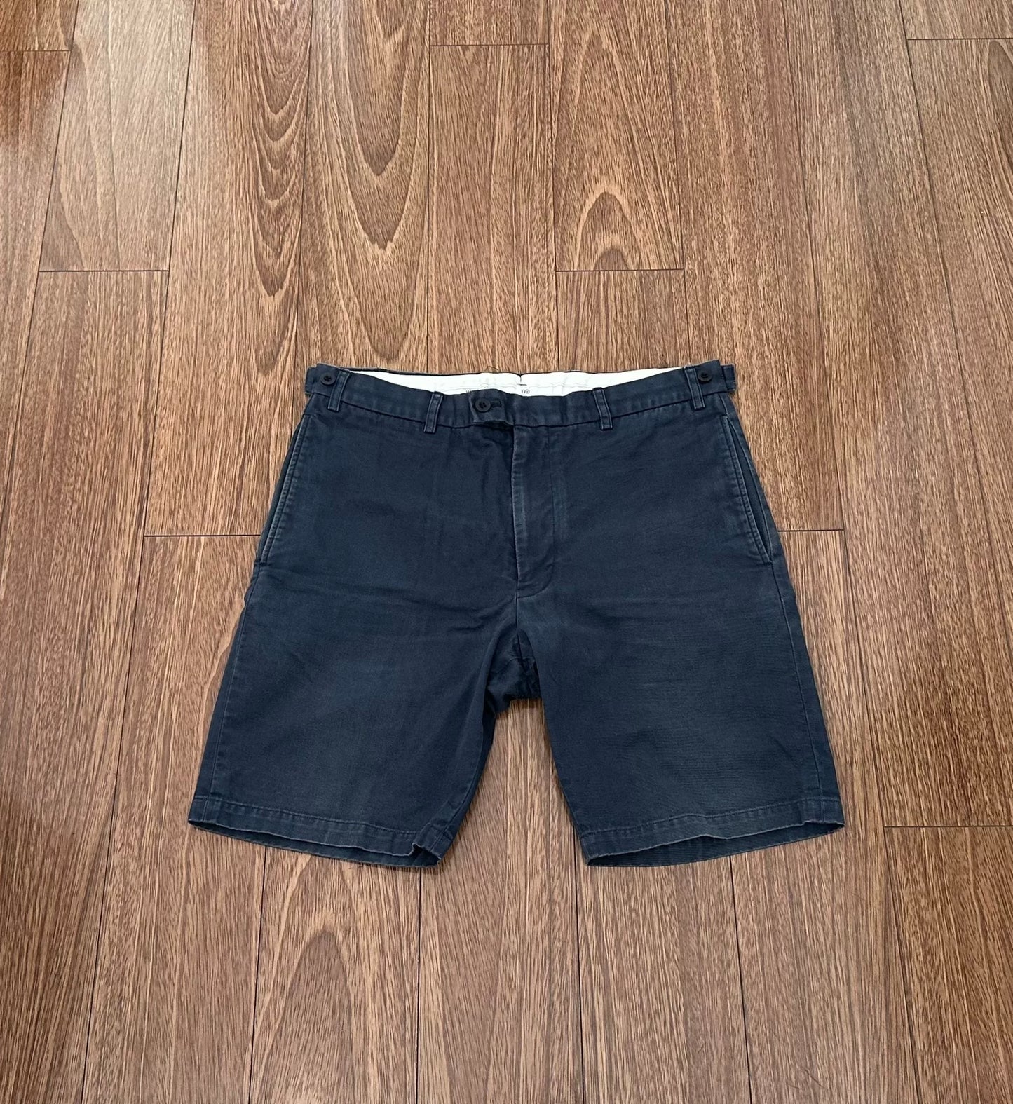 visvim pastoral navy casual shorts
