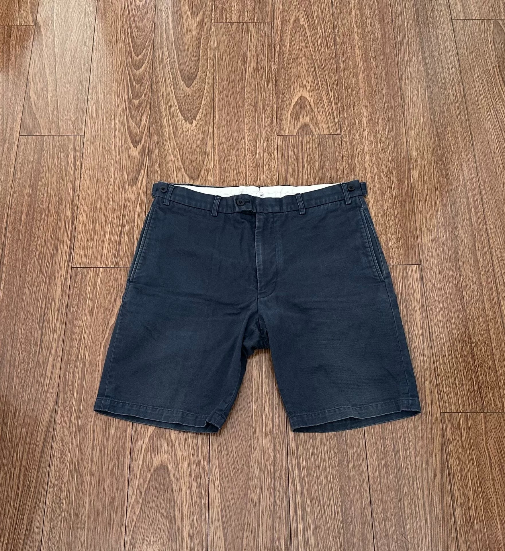 visvim pastoral navy casual shorts