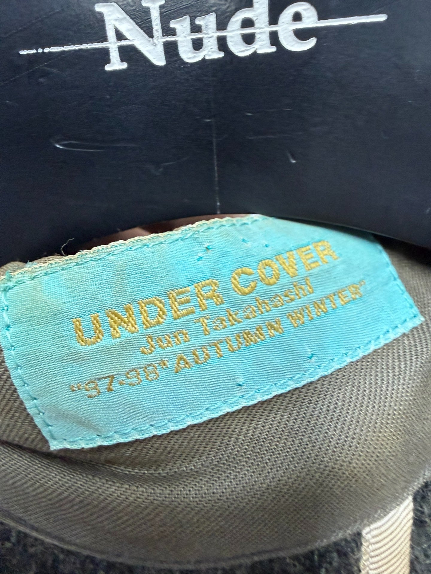 UNDERCOVER 97AW Metal Buckle Coat