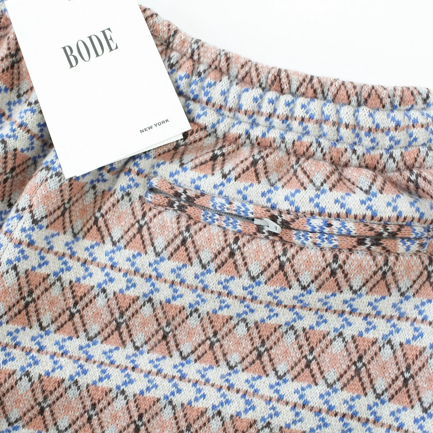 bode diamond stripe rugby shorts for men