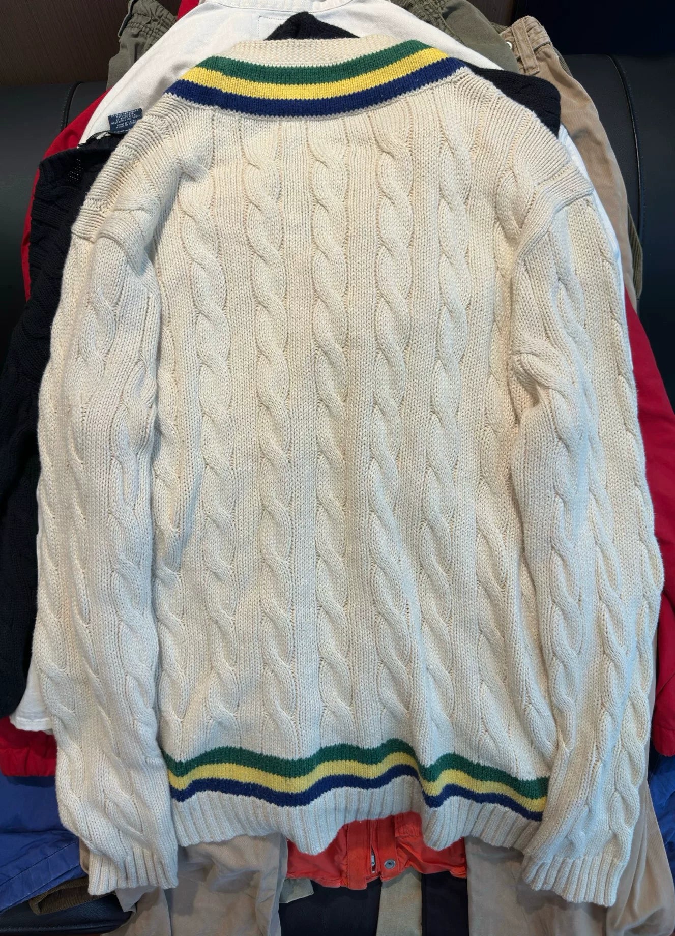Ralph Lauren Ivy League Striped Sweater