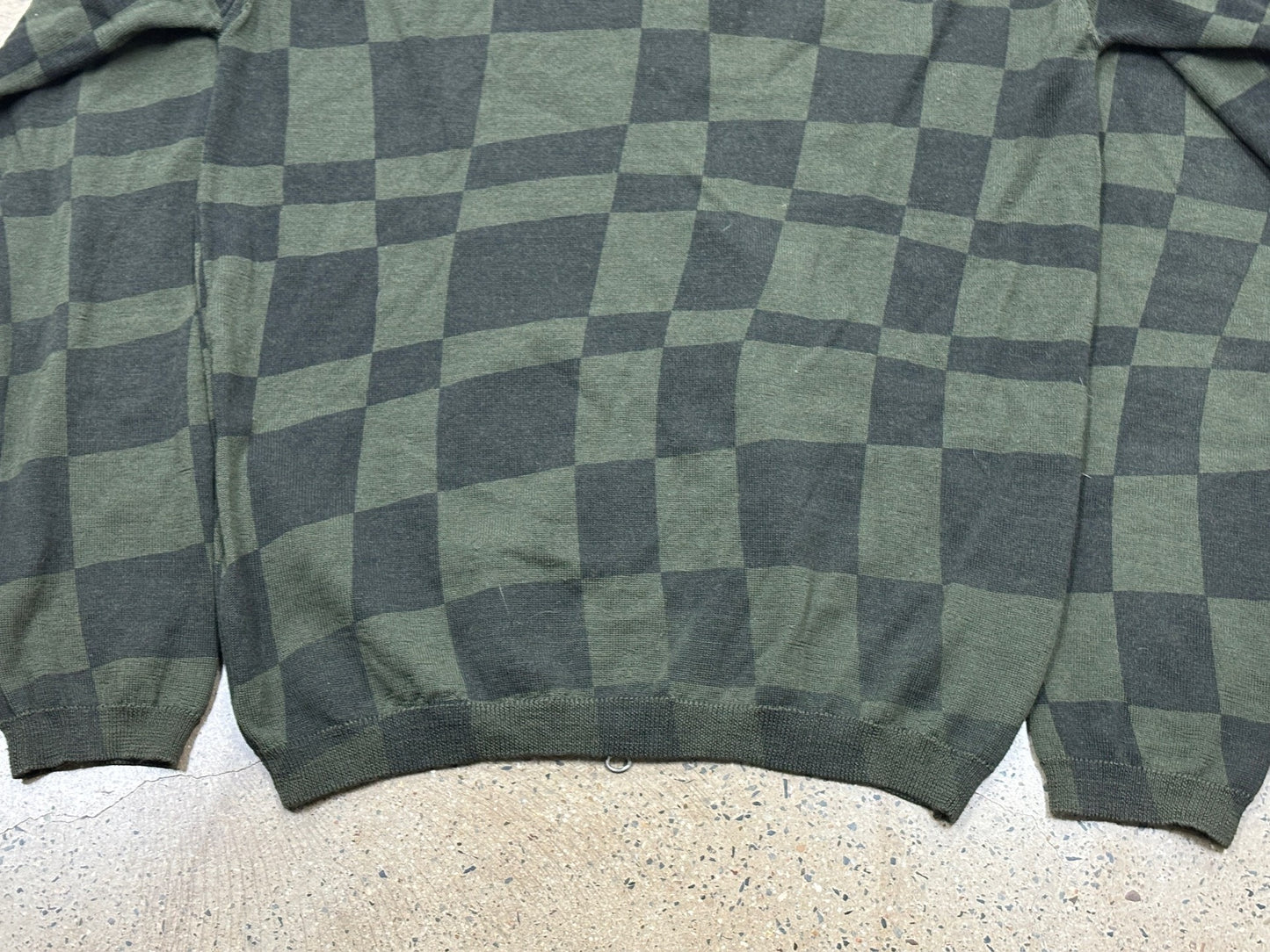 Comme Des Garcons Wool Check Jacket