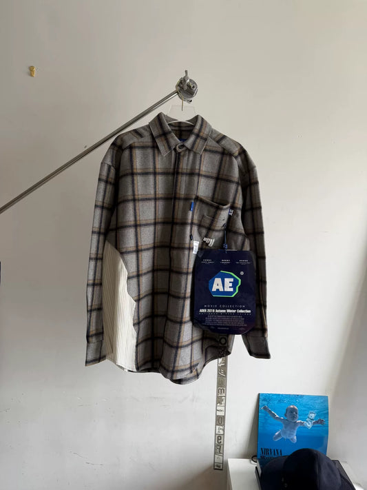 Ader Error Plaid Wool Shirt