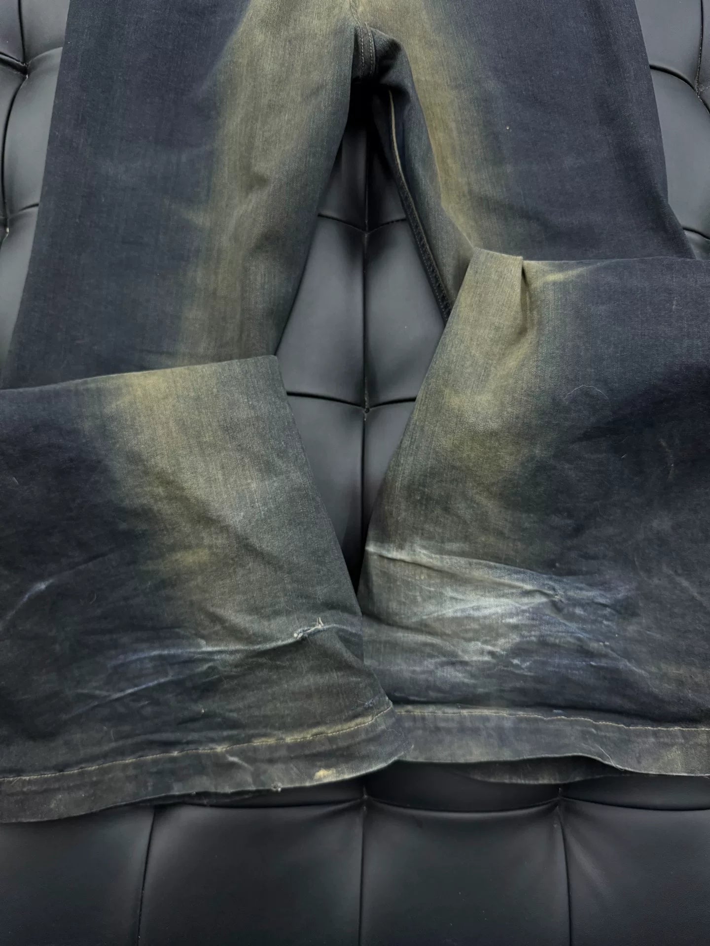 Rick Owens Denim Bolan Pants Size 32