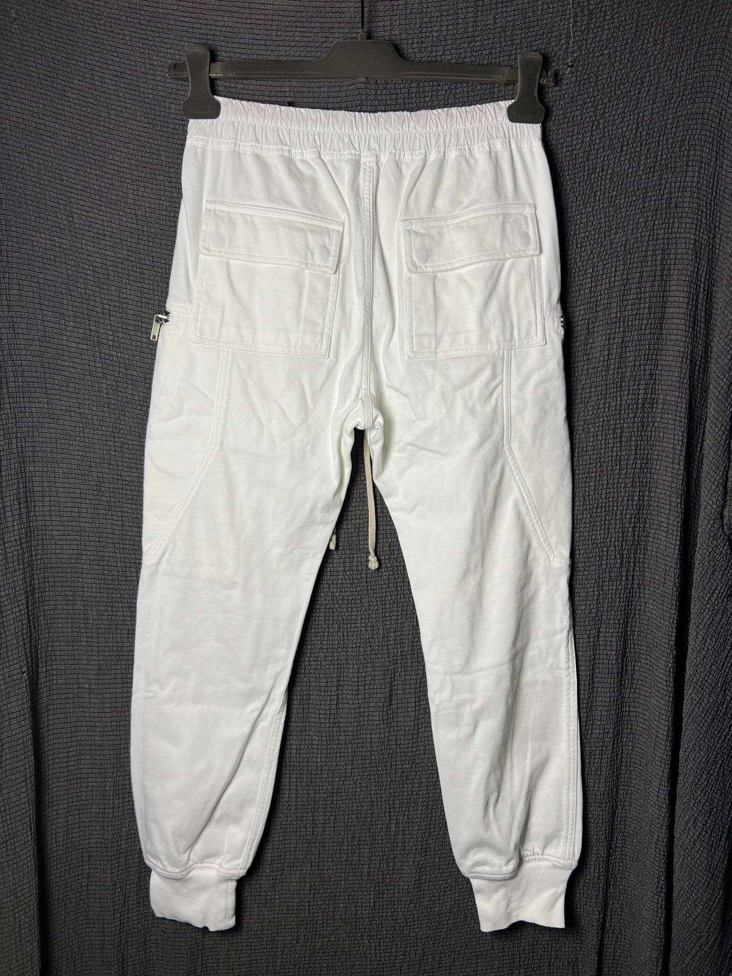 Rick Owens 20ss White Cargo Jogger Pants