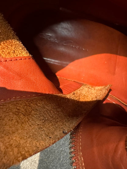 Rick Owens Geobasket Sneakers in Orange