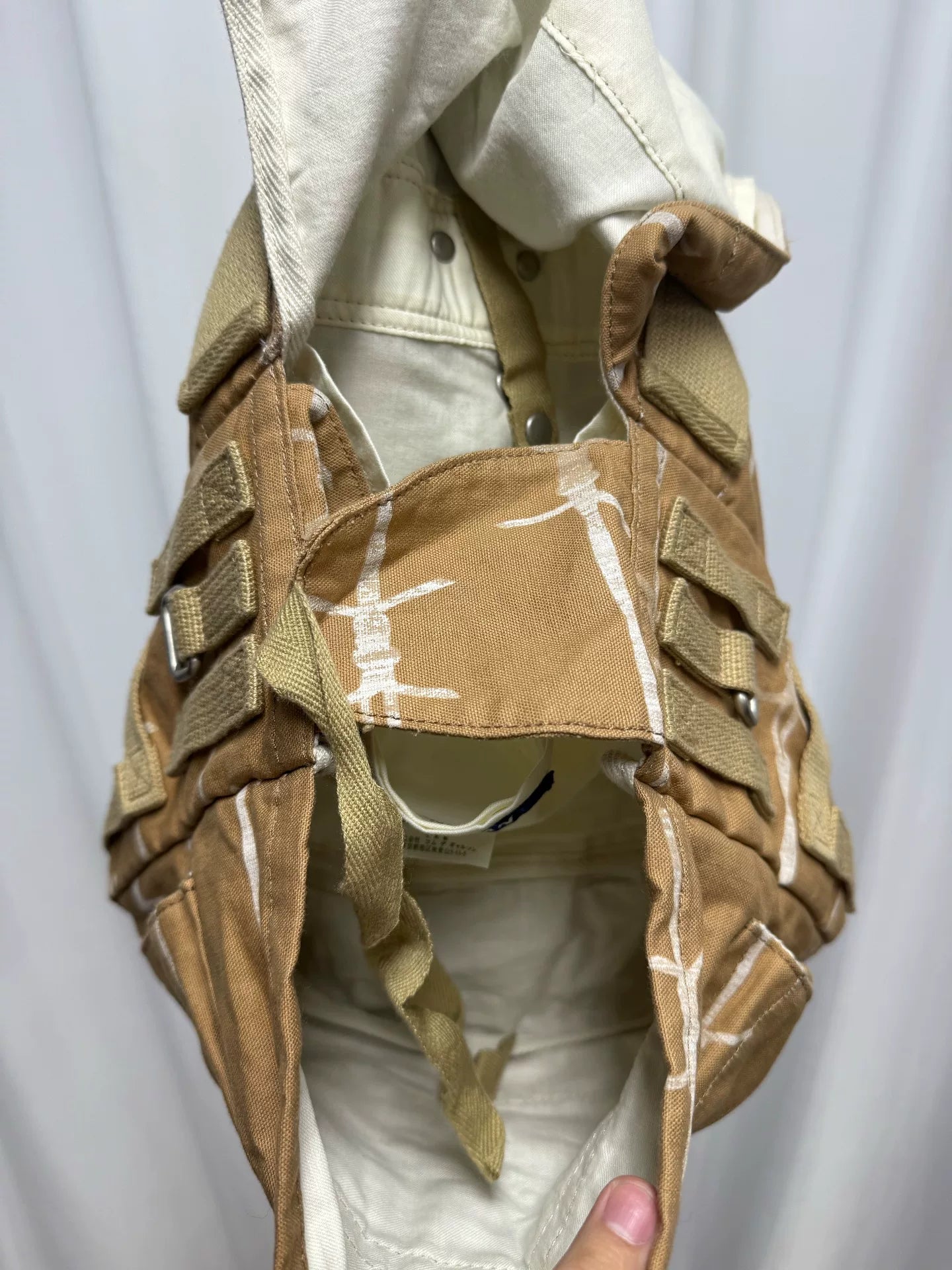 junya watanabe military multi-pocket backpack