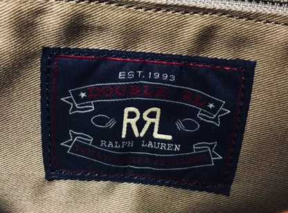 RRL Vintage Leather Messenger Bag