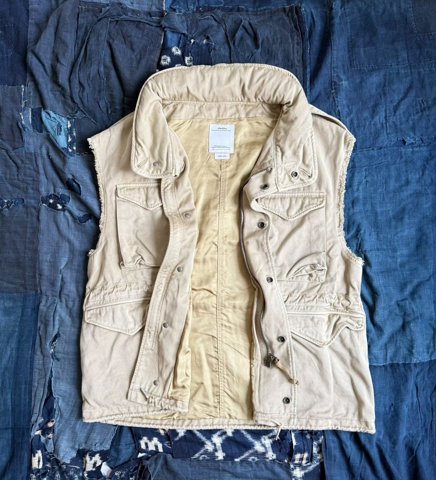 VISVIM 24SS BICKLE Workwear Vest