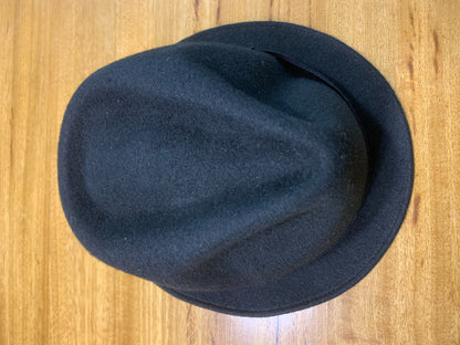 black wool fedora hat for all occasions