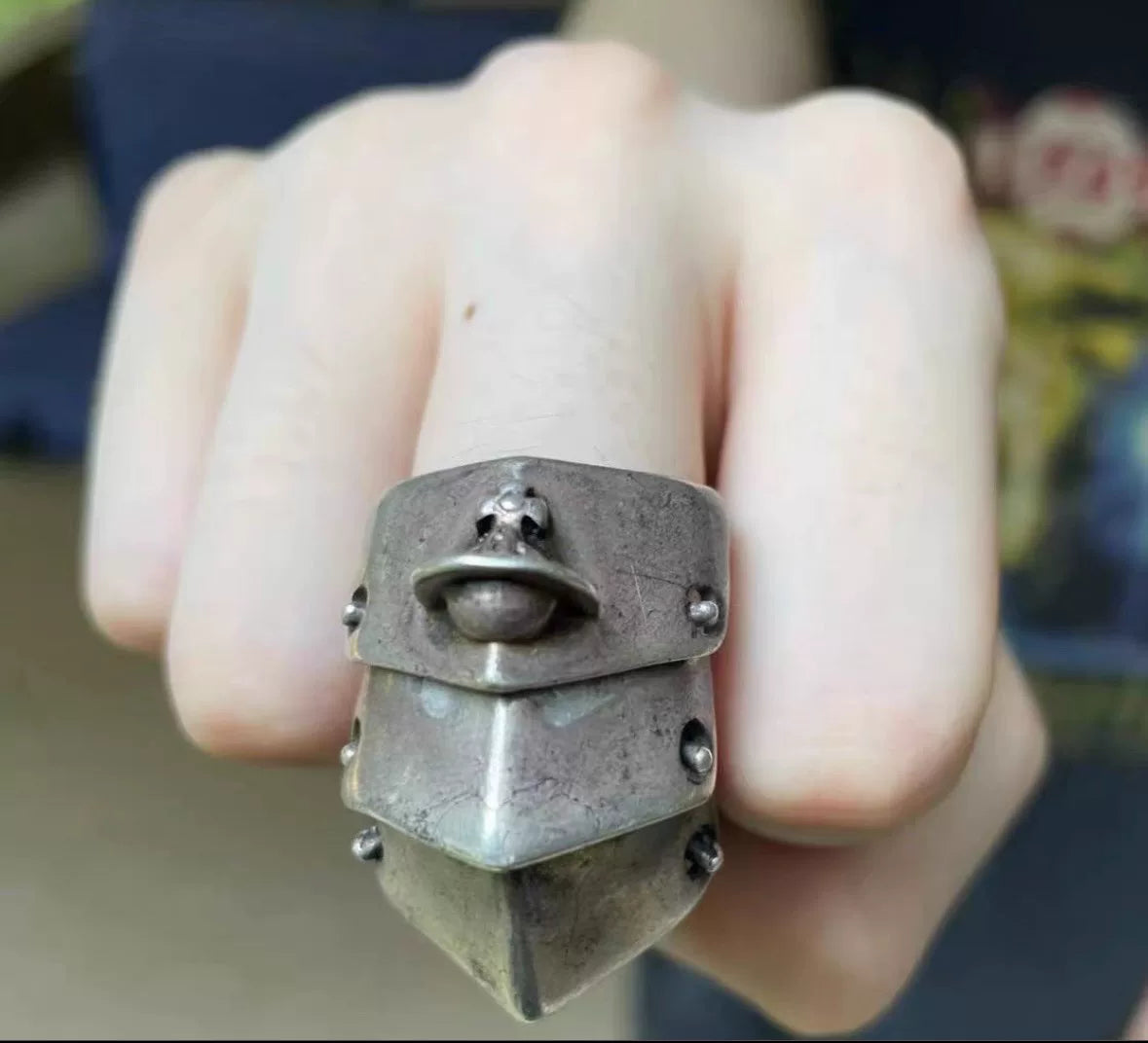 Vivienne Westwood Original Four-Section Armour Ring JSB