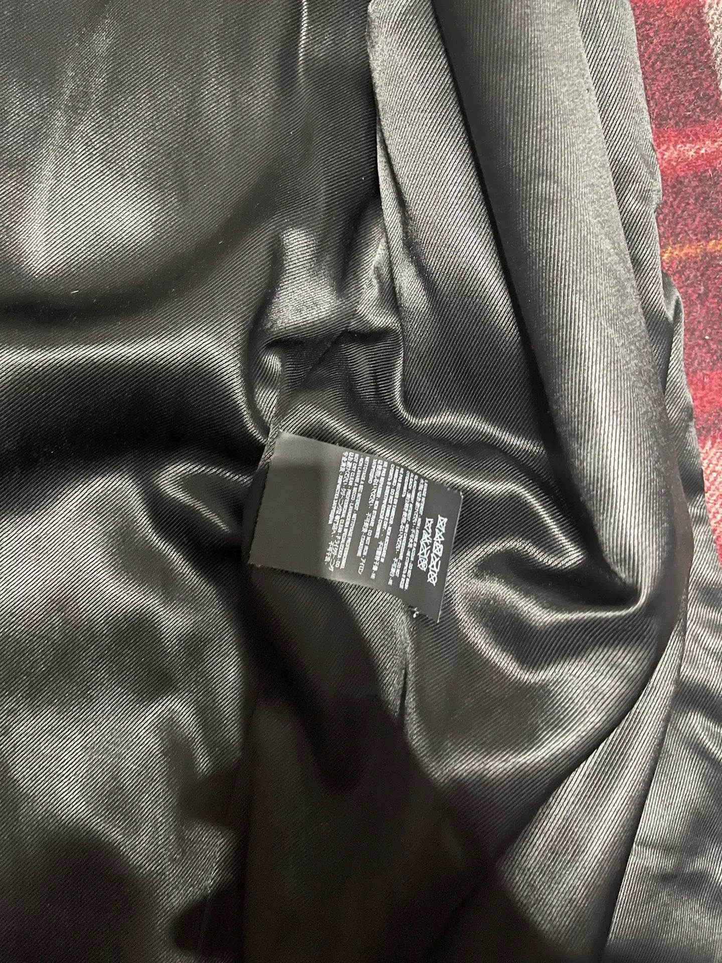 SAINT LAURENT Men's Wool Plaid Coat