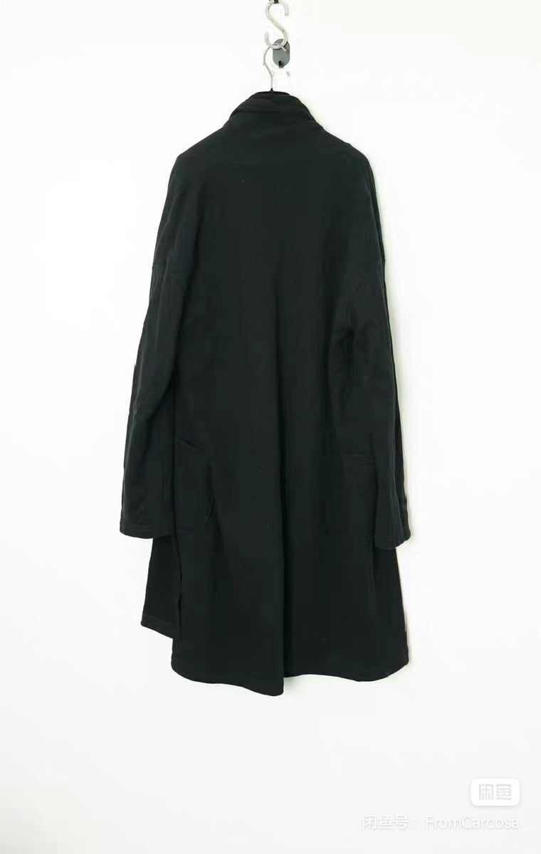 Yohji Yamamoto Mid-Length Cardigan Coat