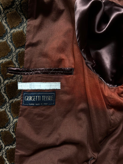 number nine stylish patterned long coat