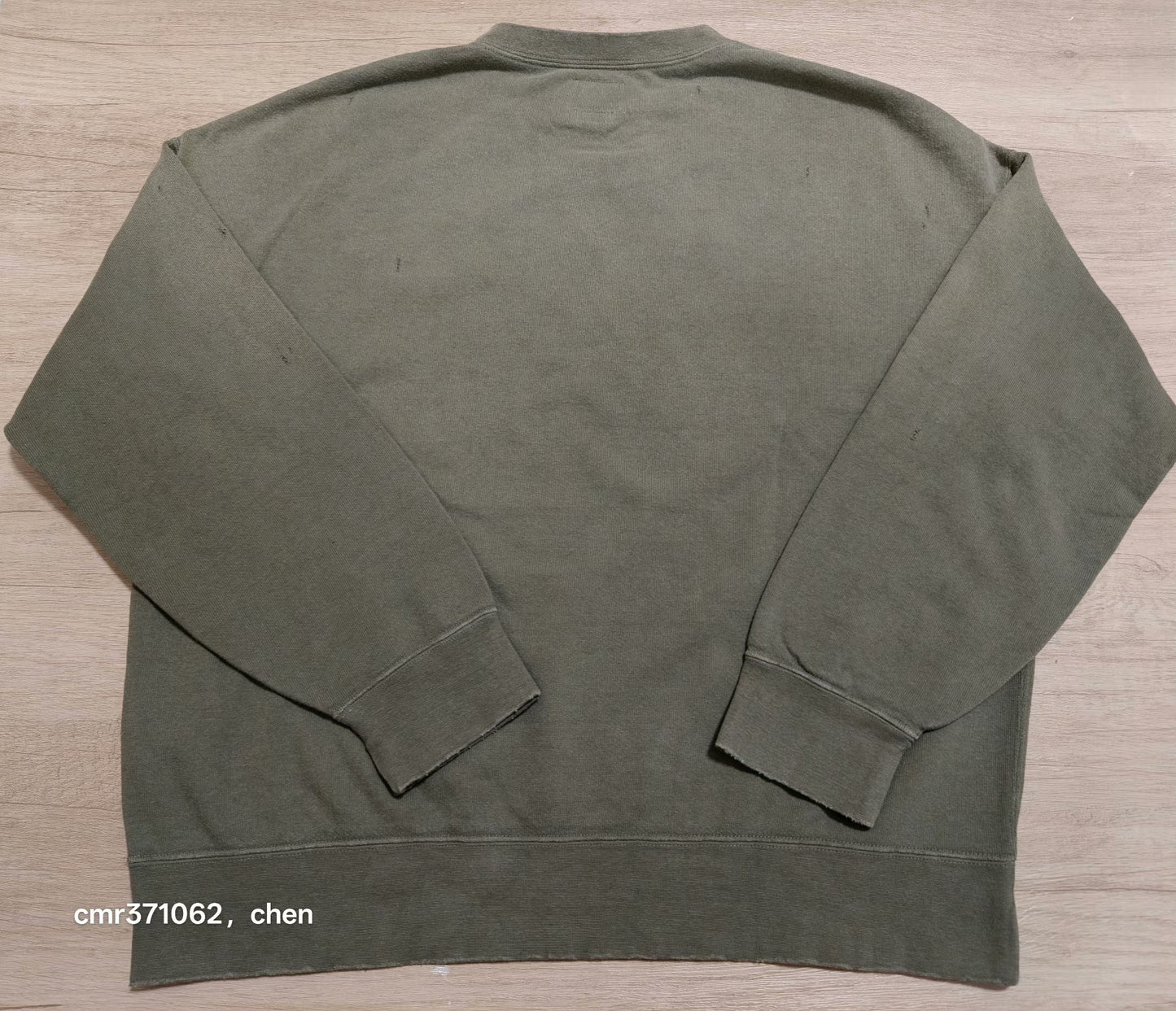 VISVIM CONTRARY DEPT AMPLUS CRASH SWEAT