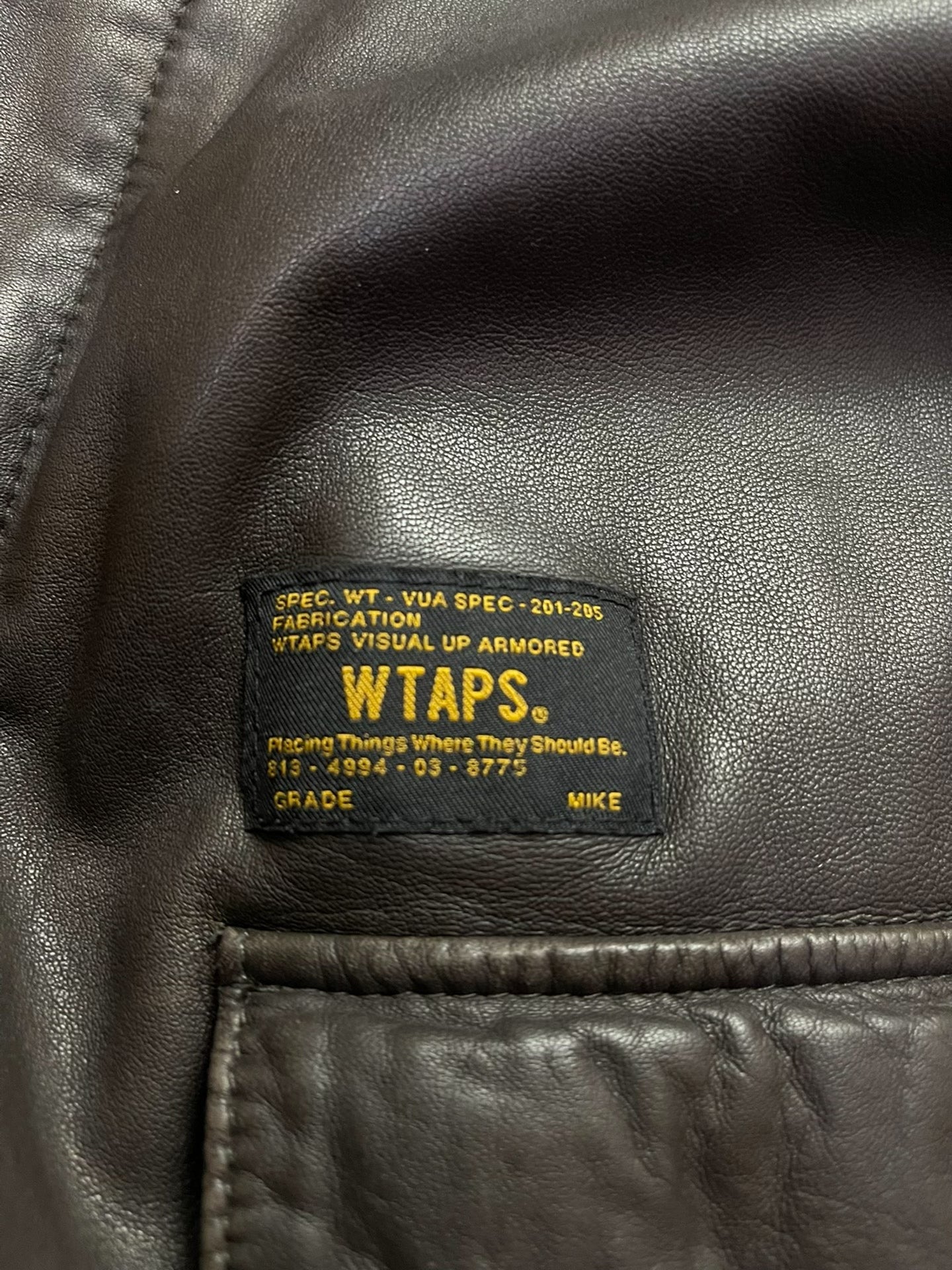 WTAPS A2 Sheepskin Jacket