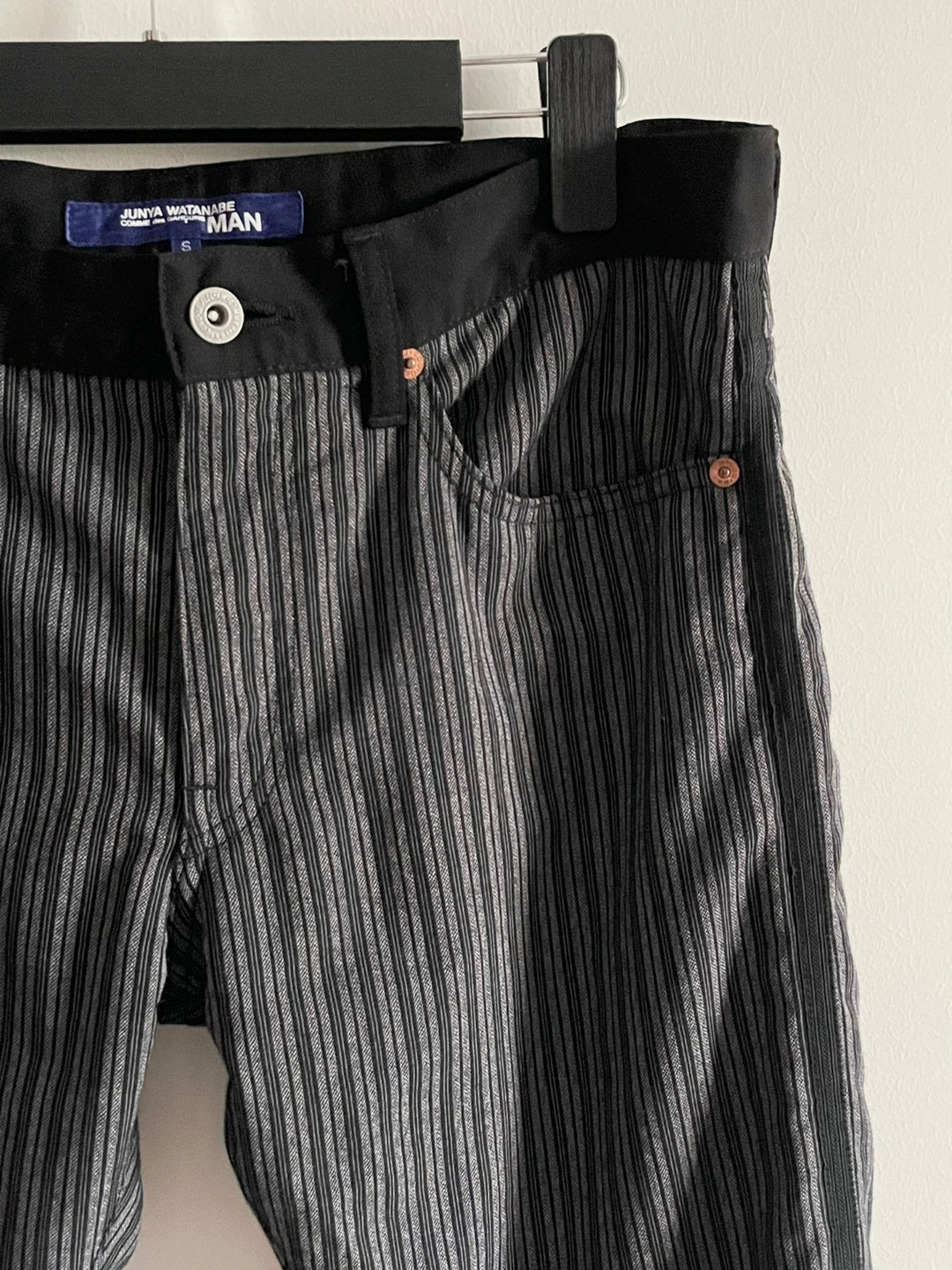 Junya Watanabe Wool Striped Trousers 2015