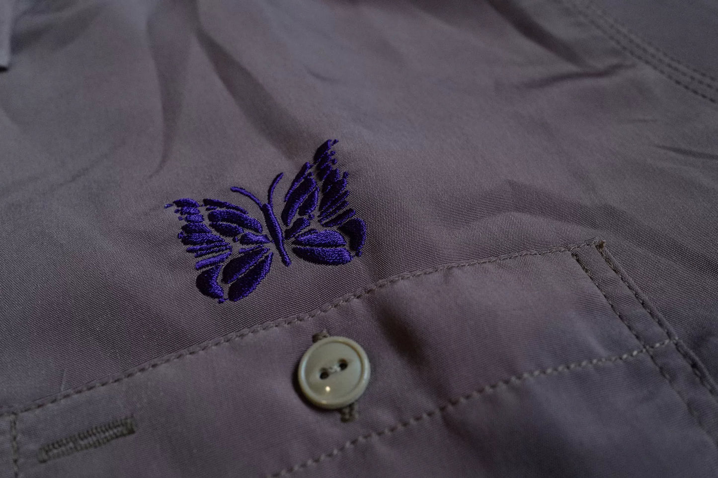 Needles Butterfly Embroidery Shirt