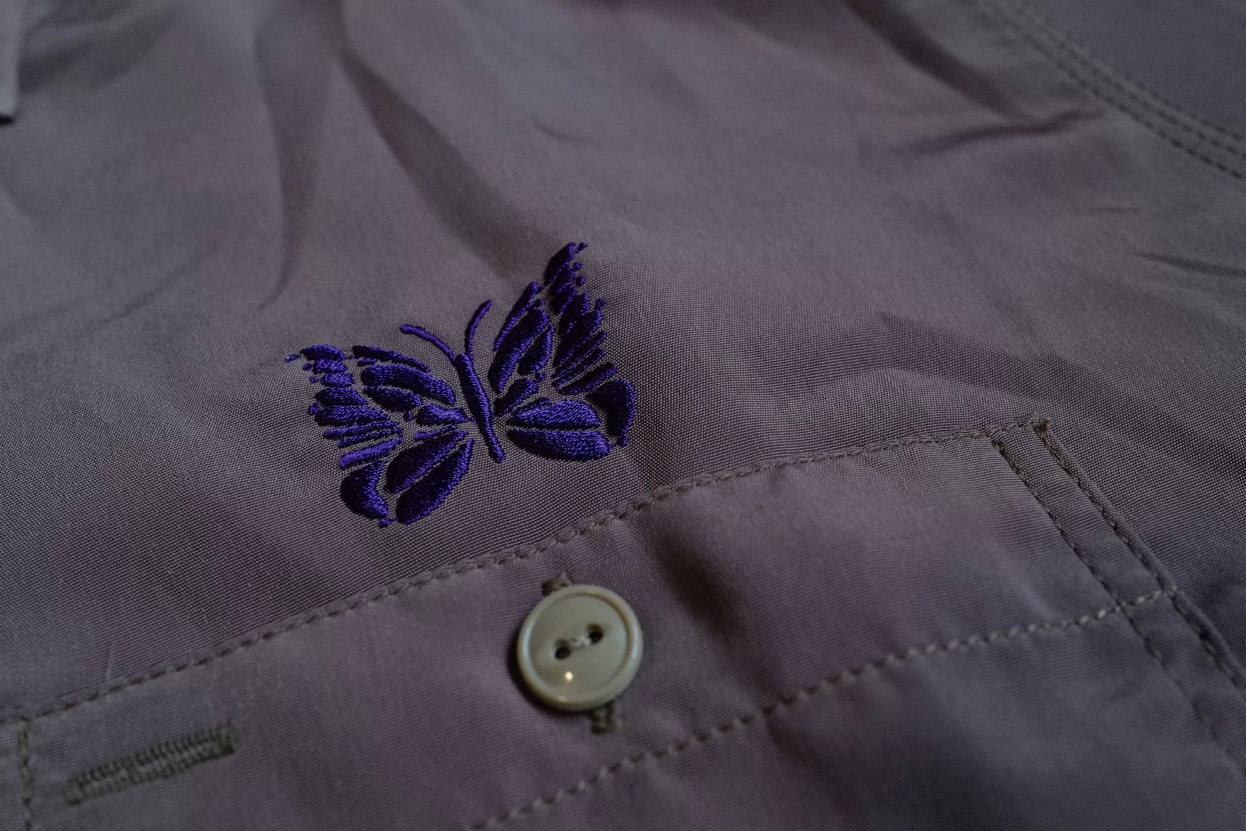 Needles Butterfly Embroidery Shirt