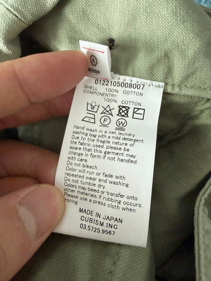 visvim 22SS HOLMAN PANTS DMGD